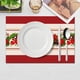 thumbnail image 1 of Manteles individuales Mantel individual navideño Mantel de mesa Navidad Decoración para el hogar Sala de estar Mantel individual Un mantel individual, 1 of 8