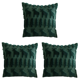 thumbnail image 1 of Fundas Almohada Navideñas Funda Decorativa Felpa Suave (reno) Verde, 1 of 8