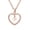 P, variant on Happy New Year Gift Womens Jewelry Women's Fashion Heart Letter Necklace 26 Letters Love Clavicle Neck Chain