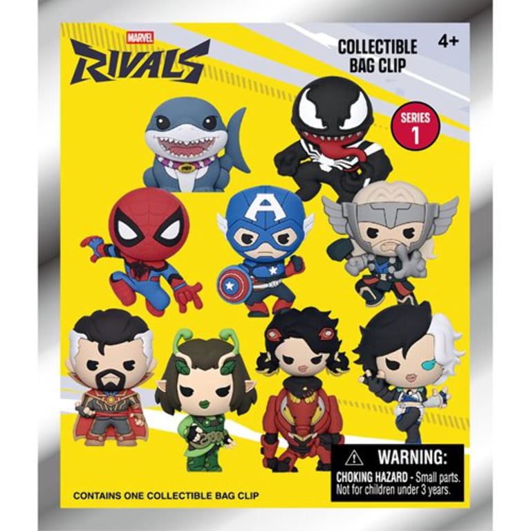 Monogram, Marvel Rivals Series 1 Characters, 3D Figure Bag Clip