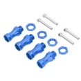 thumbnail image 4 of Adaptateurs de Moyeu Hexagonal, Alliage d'Aluminium Apparence Exquise Extension de Roue Adaptateur de Moyeu Hexagonal Conduite Stable pour Voiture RC 1/10 Crawler Bleu Foncé, 4 of 8