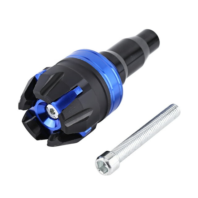 New Motorcycle CNC Aluminum Alloy Frame Slider Falling Protector Anti Crash Caps Blue