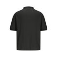 thumbnail image 5 of Men's Ice Silk Business Shirt Anti-Wrinkle Quick-Drying Solid Tee Short Sleeve Lightweight Casual Work Tops, 5 of 6