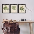 thumbnail image 2 of Stupell Industries Les Palmiers Botanical Trio Botanical & Floral Painting Black Floater Framed Canvas Art Print Wall Art, 17 x 21, Set of 3, 2 of 9