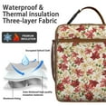 thumbnail image 2 of Flower Insulated Lunch Bag Box Men Reusable Lunch Tote Bag Fit Most Bento Boxes Lunch Box Containers School Beach, 2 of 6