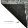 thumbnail image 5 of Addison Rugs Mayfield Premium Machine Washable Traditional Global Taupe Round Rug, 8' x 8', 5 of 5