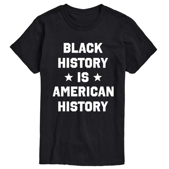 Instant Message - Black American History Short Sleeve Graphic T-Shirt