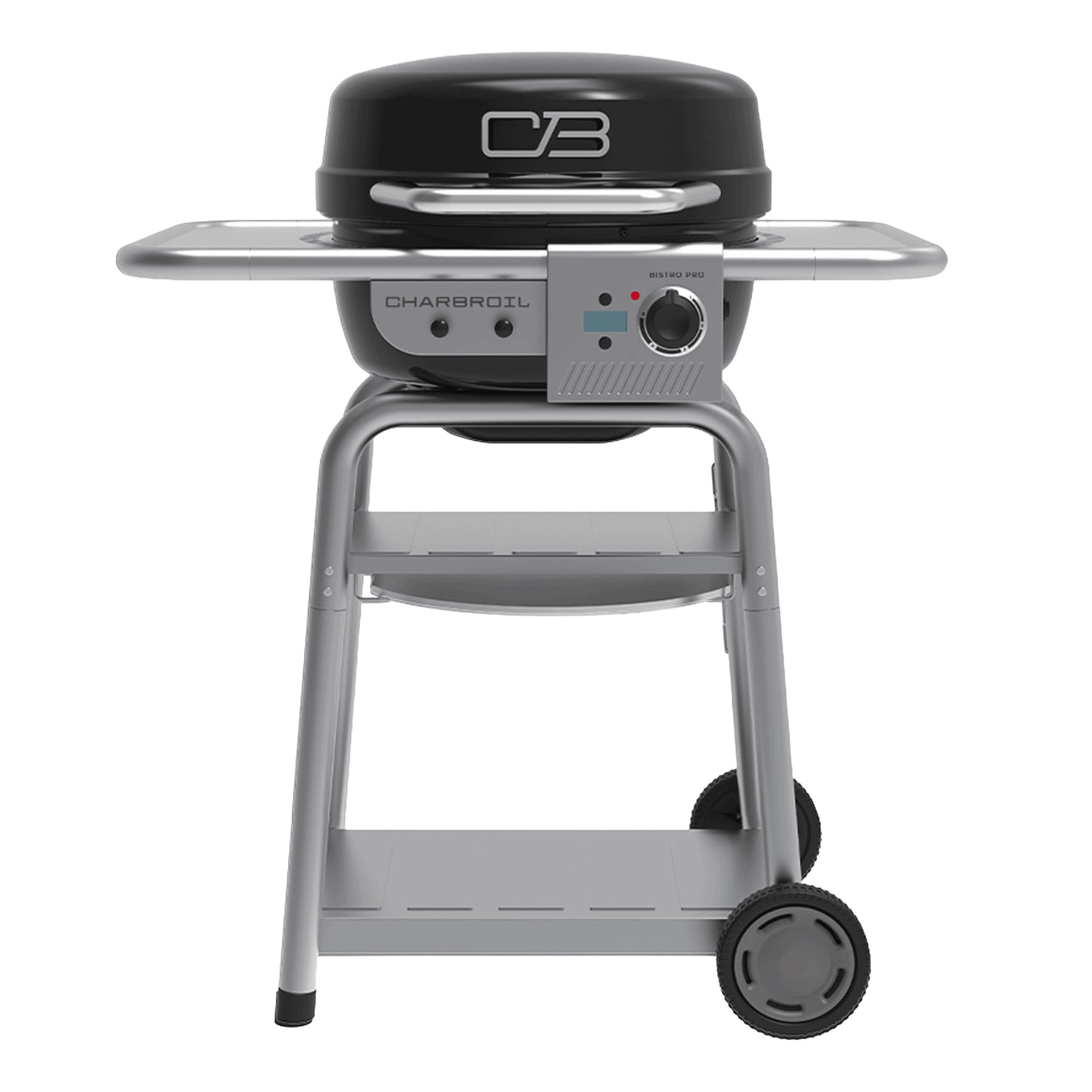 Charbroil Bistro Pro™ Electric Grill & Griddle + Charcoal Mode, Black