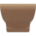 thumbnail image 2 of 10"W x 20"D x 10"H Wide Greensboro Rough Cedar Woodgrain TimberThane Corbel, Primed Tan, 2 of 6