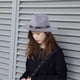 thumbnail image 5 of Sonducket Sombrero de ala ancha de fieltro, gorro Vintage para mujer, gorro cálido de invierno, accesorios de ropa de viaje para fiestas Sombreros gris, 5 of 8