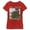 Red, variant on Girl's Star Wars: The Mandalorian The Child Frame Graphic Tee Tahiti Blue X Large