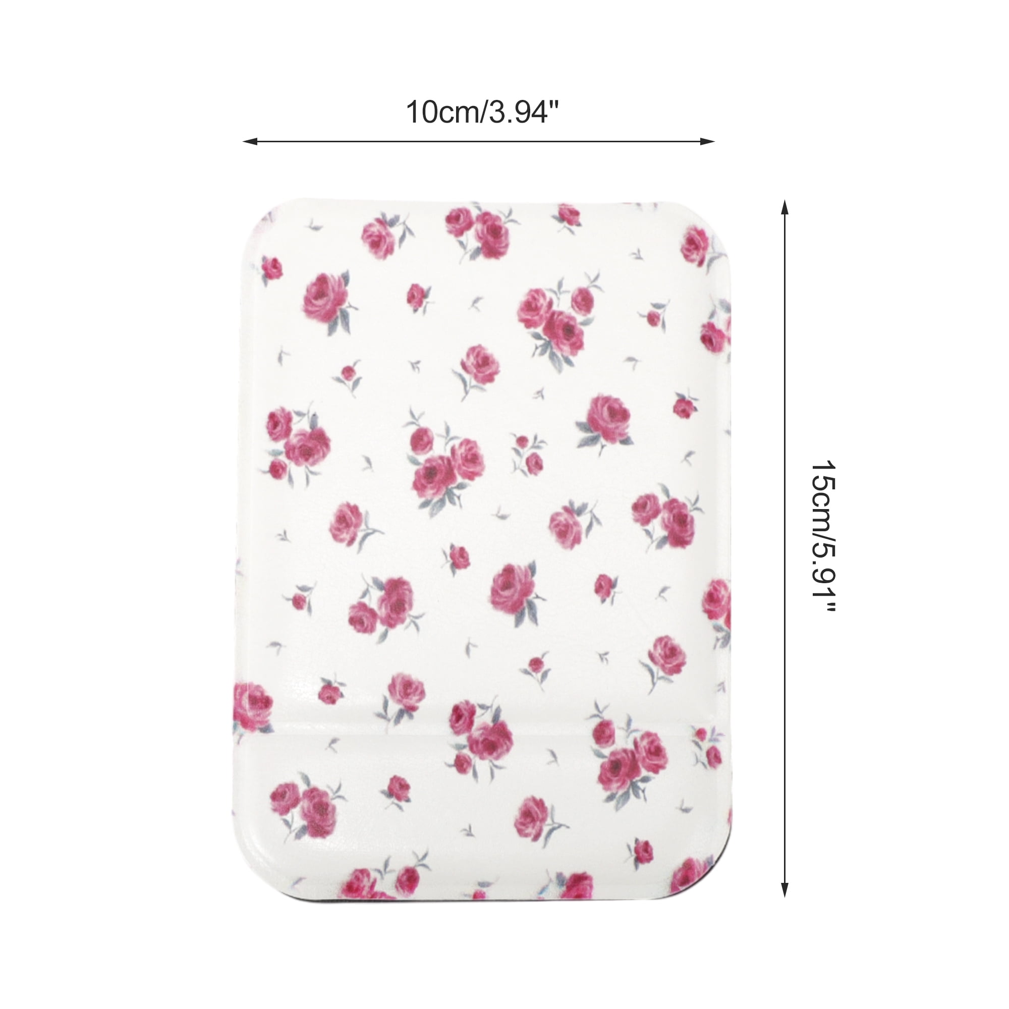Unique Bargains 1Pc Durable Makeup Mirror for Travel Red Compact Stylish Design Small