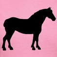 thumbnail image 3 of CafePress - Draft Horse Women's Classic T Shirt - Women's Traditional Fit Dark T-Shirt, 3 of 4