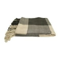 thumbnail image 4 of Home&Manor Handcrafted Wool & Cotton Throw Blanket, 4 of 5