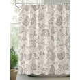 thumbnail image 2 of Fsddascl Spring Floral Shower Curtain Set - 36" x 78" Washable Bathtub Curtain with 12 Hooks, Summer Botanical Vintage Farmhouse Waterproof Fabric Stall Shower Curtains for Bathroom/Bathtub Décor, 2 of 6