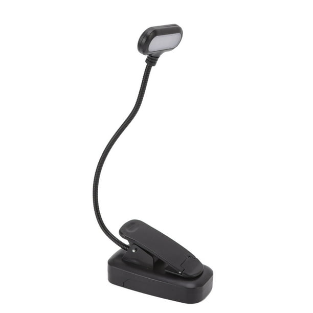 Luz De Lectura Con Clip LED, Luz De Noche De Libro Protección Ocular Ahorro De Energía Para Aprender Para Sofá Para Punto De Cruz Para Viajar Para Dormitorio Para Lectura Para ANGGREK LED Clip On Reading Light