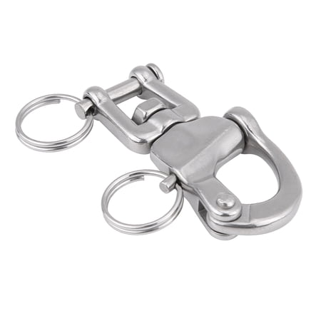 ISURE MARINE 316 Stainless Steel 5/16" Snap Shackle Anchor Chain Eye Shackle – Marine Grade Hook