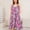 Hot Pink, variant on Xysaqa Floral Nightgowns for Womens Trendy Summer Outfits Soft Sleeveless Sleepwear V Neck Nightdress Comfy Lightweight Sleep Shirt Printed Lounge Dress Clearance Hot Pink