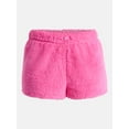 thumbnail image 5 of No Boundaries Plush Bungee Cord Shorts, Women's, 5 of 5