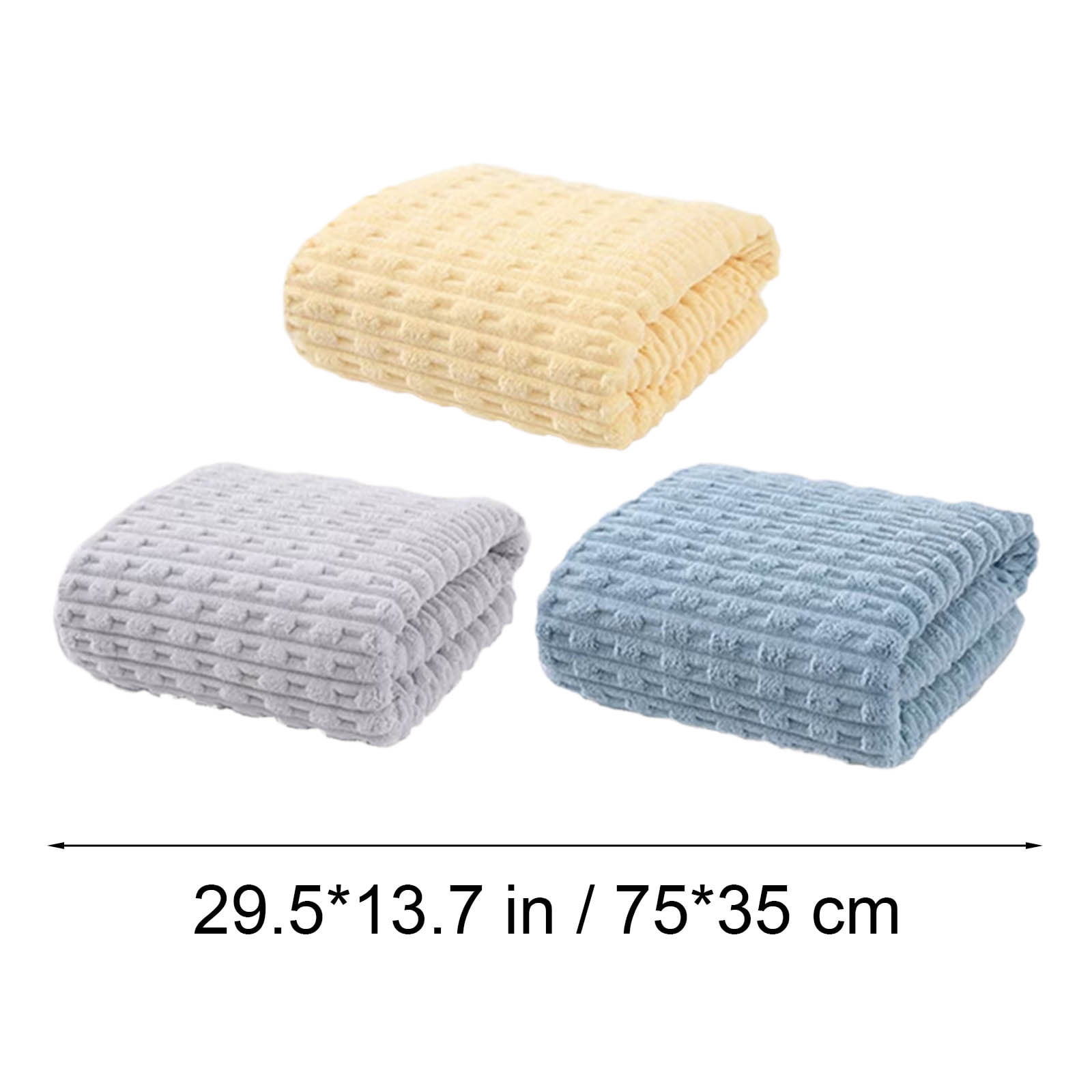 weibbin Hand Towels for Bathroom Set 3 Piece, Bath/ Face Towel Soft Highly Absorbent Towels for Adults and Children for Bathroom Kitchen