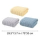 thumbnail image 3 of Set de toallas de terciopelo absorbente – Toallas de limpieza facial a rayas coloridas pack de 3 | Ultra suave, secado rápido, alta absorción de agua | Toallas de baño ligeras de 13"x30" para baño, 3 of 9