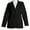 Black, variant on Panda Uniform Made To Order Women's 28 Inches Fashion Medical Lab Coat