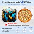 thumbnail image 2 of Linen Drum Lampshades Colorful stained glass window Abstract stained glass Art 13"x13"x10" Light Shade for Table Lamps Floor Lamp Shades Lampshade Replacement Assembly Required, 2 of 8