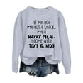 thumbnail image 5 of Women’S Sweatshirt Sweat Shirts Women Long Sleeve Women Pullover Sweatshirt Light Gray Crewneck Sweatshirts Women Fall Clothes Women Trending Clothes, 5 of 5
