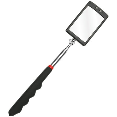 STOBOK Telescopic Mirror Tool for Vehicle Inspection Black Lens 1Pack