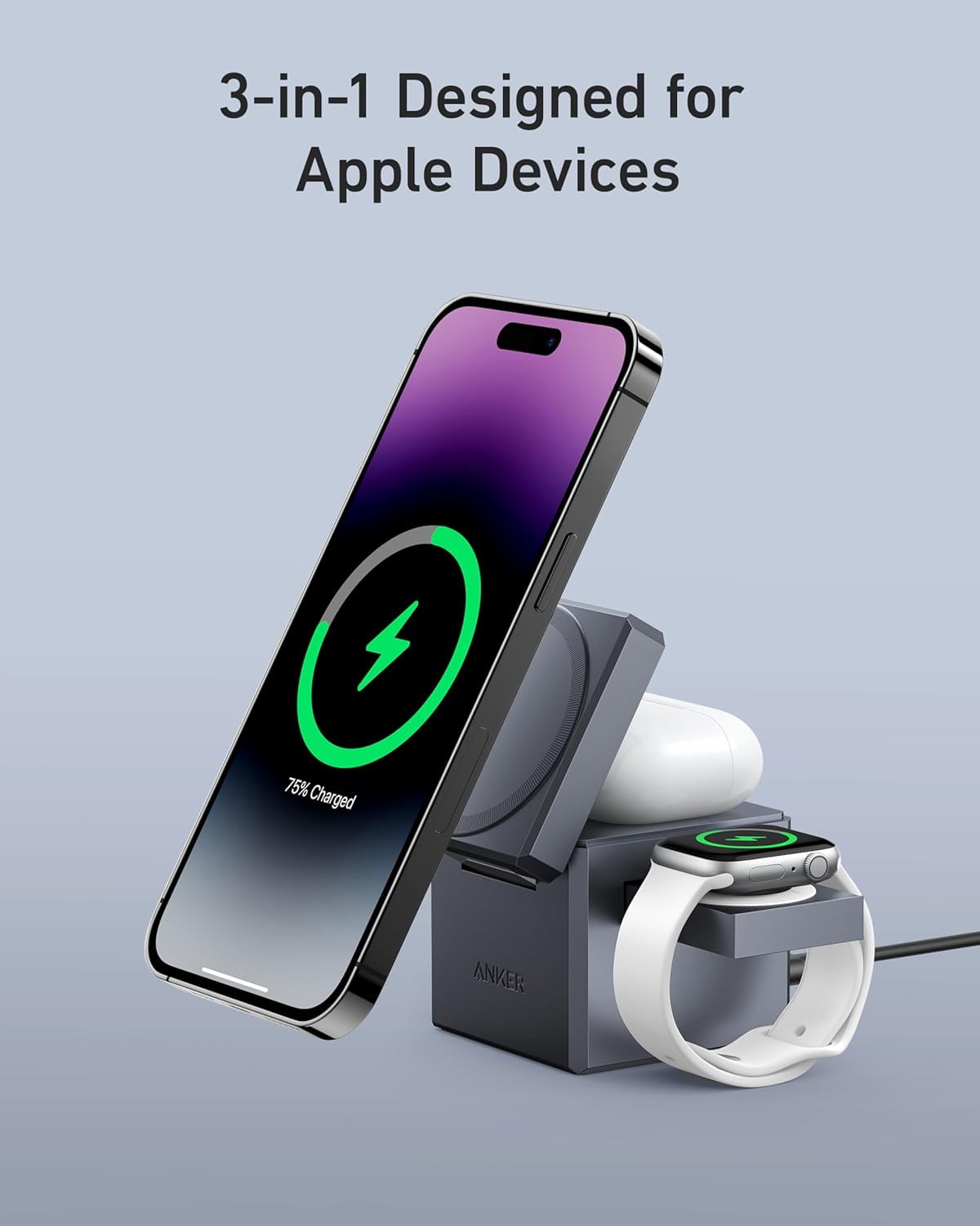 Restored Anker MagSafe Charger Stand (Refurbished)