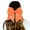 Orange, variant on WTXUE hair ties, 1PC Hair Scrunchies Gradient Sequins Bowknot Headdress Ropes Decorations Headdress Hair Ties for Girls, scrunchies, Headbands for Women, hair bows for women, 2# Green