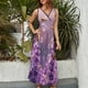 thumbnail image 2 of Vestido Largo Sin Mangas Para Mujer, Lavender Traje Informal Para Cumpleaños, Verano, 2 of 5