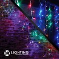 thumbnail image 2 of Cascada Luz 300 Leds 5 Metros Control 8 Secuencias De Luz Decorativo Multicolor Yankon YC-NAV-C3002, 2 of 5