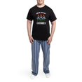 thumbnail image 5 of CafePress - Chillin' With My Gnomies Men's Dark Pajamas - Men's Dark Loose Fit Cotton Pajama Set, 5 of 7