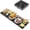 Black, variant on FEPPO Electric Food Warming Tray, Extra-Long 47"x15" 3-in-1 Expandable Modular Food Warmer with Independent Temp & Timer Control, Food Warming Mat for Parties & Buffet (Black)