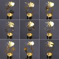 thumbnail image 2 of HLONK Rotating Spinning Carousel Tea Light Candle Holder Home Dinner Wedding Bar Party, 2 of 21
