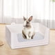 thumbnail image 1 of Caja de arena perfecl inodoro para mascotas fácil de limpiar bandeja para orinar, 1 of 8