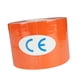 thumbnail image 3 of Cinta deportiva de 7,5 x 500 cm, transpirable, impermeable, cohesiva, autoadhesiva para muñeca. Naranja, 3 of 9