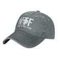 thumbnail image 4 of Cryptomancy WTF Where's The Fish Hat Men Baseball Hats Funny Caps Gray, 4 of 4