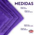 thumbnail image 4 of Toalla para Manos de Algodón Essentials I Paquete de 5 Toallas para Baño Color Morado, 4 of 5