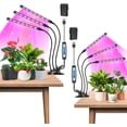 thumbnail image 1 of Led Grow Light Heads Full Spectrum Clip Plant Light for Indoor Plants LEDs Grow Lights with Switch Modes & Auto ON/Off H Timer Dimmable Levels ( Warm, 1 of 6