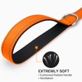 thumbnail image 6 of Double-Sided Reflective Dog Leash, 6 FT/5 FT/4 FT, Padded Handle Nylon Heavy Duty Leashes for Medium & Large Dogs Walking, Red, 6 of 6