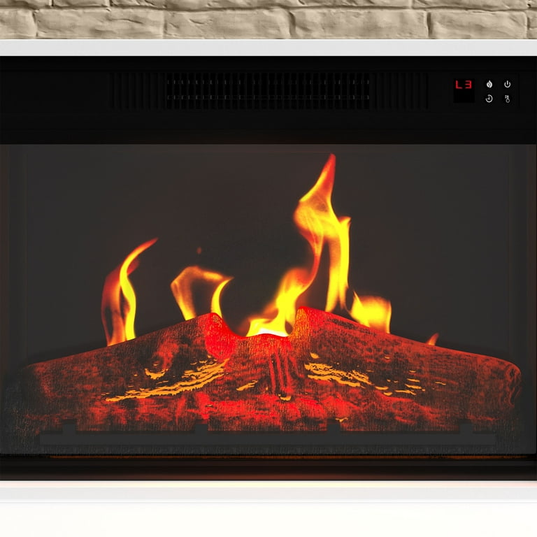 Northwest 47-inch Freestanding Electric Fireplace with Mantel and