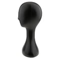 thumbnail image 4 of Cabeza de maniquí de plástico para mujer, modelo de peluca, gorra de sol, expositor, reserva de color Negro, 4 of 9