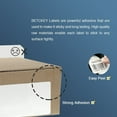 thumbnail image 5 of BETCKEY - Compatible Continuous Film Labels Replacement for Brother DK-2211 (1.1 in x 50 ft), Use with Brother QL Label Printers [6 Rolls 1 Reusable Cartridge] 06-rolls, 5 of 8