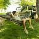 Castaway Travel Hammocks Double Camouflage Camping Hammock with 2 Tree Straps