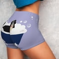 thumbnail image 5 of Yiaed Bernese Mountain Dog Sitting Bath Tub Print Women's Athletic Shorts Running Shorts Sporty Short High Waisted Elastic Workout Shorts for Yoga Gym Running & Sports -Small, 5 of 8