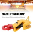 thumbnail image 3 of Horizontal Plate Clamp, Sheet Metal Lifting Clamp User Friendly Low Carbon Steel Heavy Duty Rugged  for Steel Plate Cutting, 3 of 7