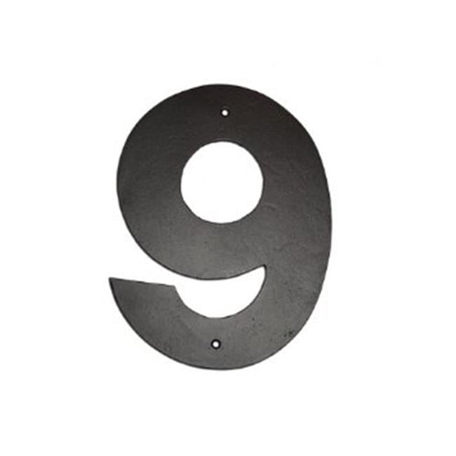7 16-Inch Montague Metal Products Helvetica Font Individual House Number 