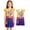 Yellow, variant on G'irl's Nightgown, Flutter Short Sleeve Pop Singer Idol Pajamas Nightdress, Casual Sleepwear Loungewear & Halloween Cosplay Costume, 2-12 Years